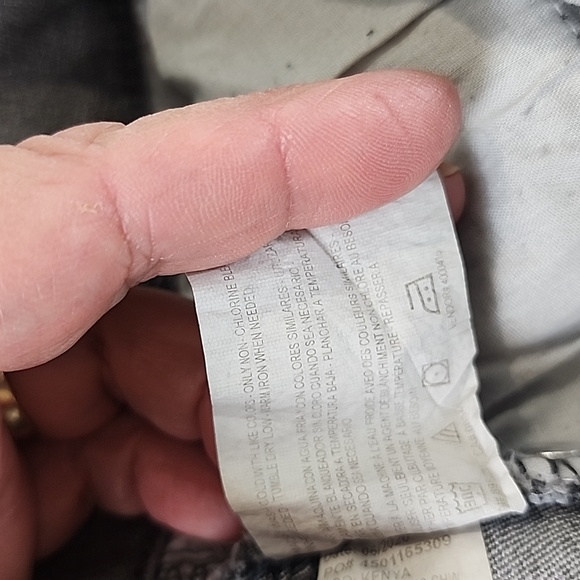 Gloria Vanderbilt Amanda classic rise gray wash denim jeans Size 16P short NEW - Picture 10 of 10